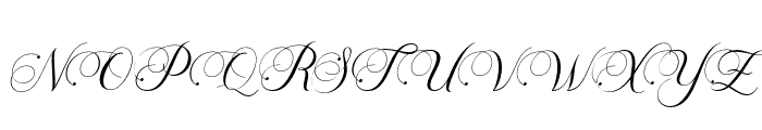 GarinstaeScriptItalic-Italic Font UPPERCASE