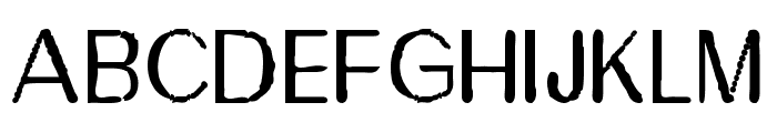Garland Font UPPERCASE