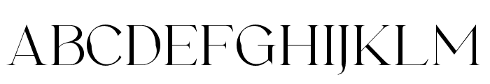 Garlien-Regular Font UPPERCASE
