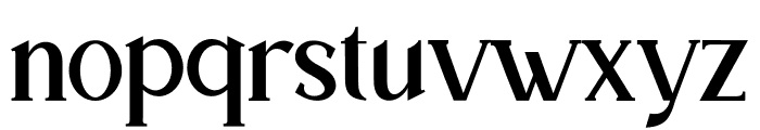 Garmelia Font LOWERCASE