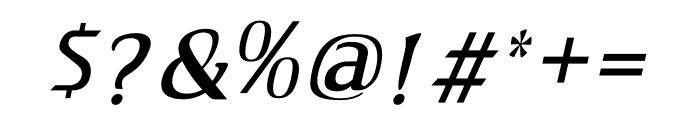 Garuda Kencana Italic Font OTHER CHARS