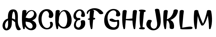 Gas Crot Font UPPERCASE