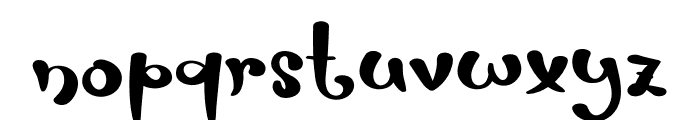 Gas Crot Font LOWERCASE