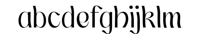 Gaslrile Font LOWERCASE