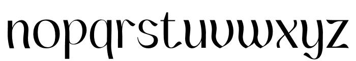 Gaslrile Font LOWERCASE