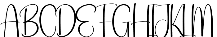 Gasstove Font UPPERCASE