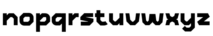 Gasted Font LOWERCASE