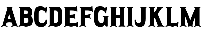 Gastermos Regular Font UPPERCASE