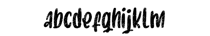 Gasthyon-Regular Font LOWERCASE