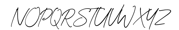 Gaston&Jacklyn-Regular Font UPPERCASE