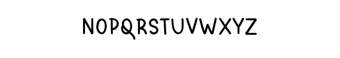 GastronRegular Font LOWERCASE