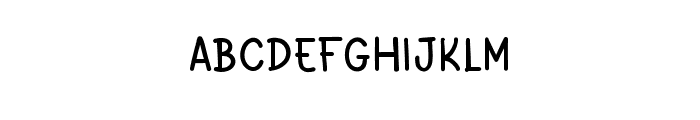 Gastron Font LOWERCASE