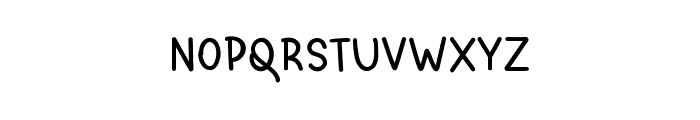 Gastron Font LOWERCASE