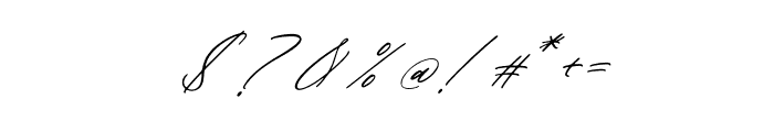 Gatenfield Mondilla Italic Font OTHER CHARS
