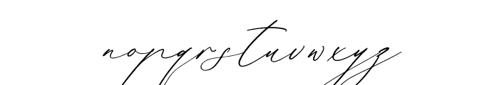 Gatenfield Mondilla Italic Font LOWERCASE