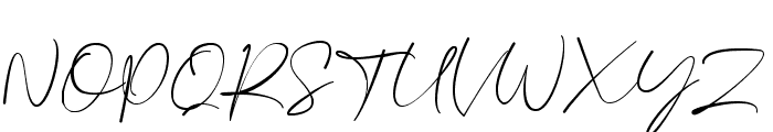 Gatha Script Font UPPERCASE
