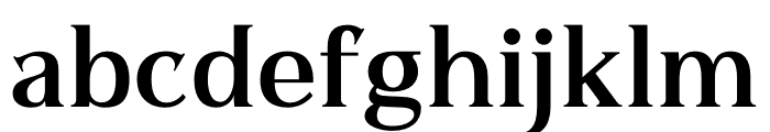 Gathero Font LOWERCASE