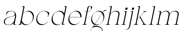 Gatlinburg-Italic Font LOWERCASE