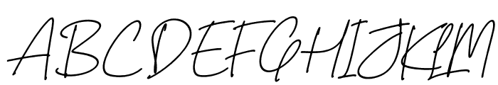 Gatrello Italic Font UPPERCASE