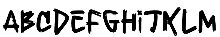 Gatrich Font LOWERCASE