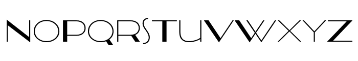 Gatsby Nights Regular Font UPPERCASE