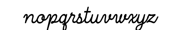 Gatsby Prelude Script Font LOWERCASE
