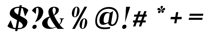 Gavency-Italic Font OTHER CHARS