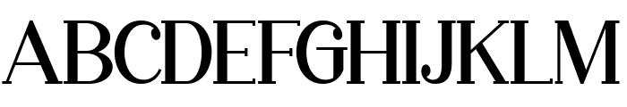 Gavendra Font UPPERCASE