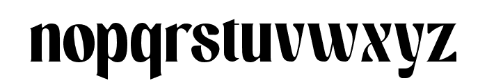 Gavian Regular Font LOWERCASE