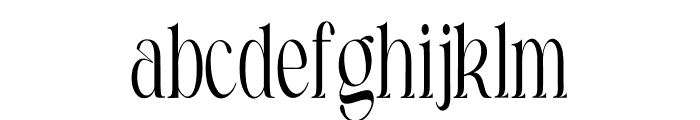 Gavina Font LOWERCASE