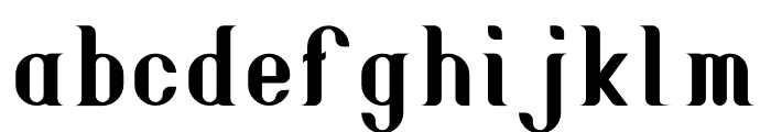 Gawog Font Font LOWERCASE