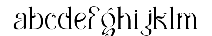 Gaykin-Regular Font LOWERCASE