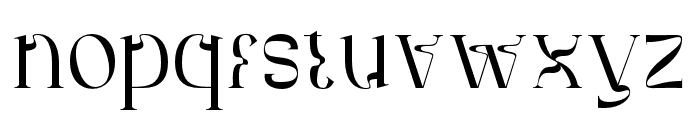 Gaykin-Regular Font LOWERCASE