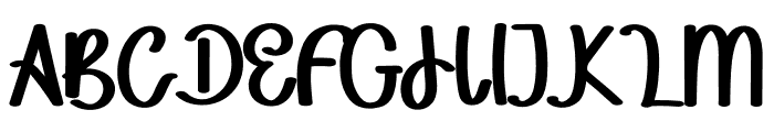 Gazelle Font UPPERCASE