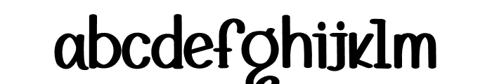 Gazelle Font LOWERCASE