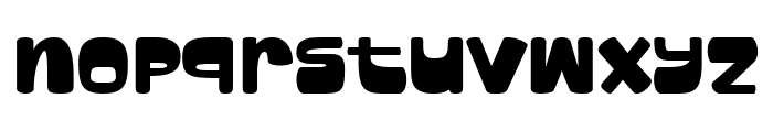 Gazilla Font LOWERCASE
