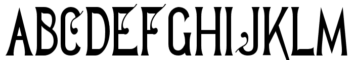 Geajer-Regular Font UPPERCASE