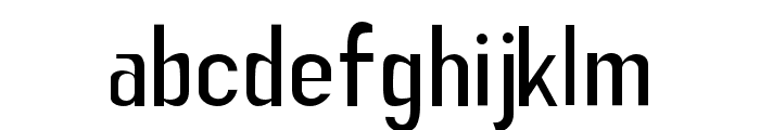 Gealman Thin Font LOWERCASE