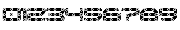 Gear Decorated Regular Font OTHER CHARS