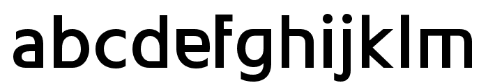 Gear-Medium Font LOWERCASE