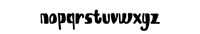 Gebook Scribble Font LOWERCASE