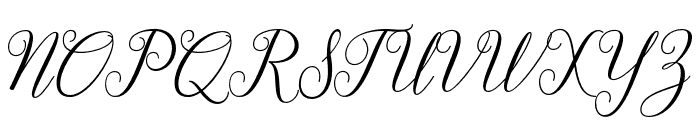 Gebrina-Regular Font UPPERCASE