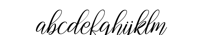 Gebrina-Regular Font LOWERCASE