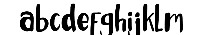 Gebryna Regular Font LOWERCASE