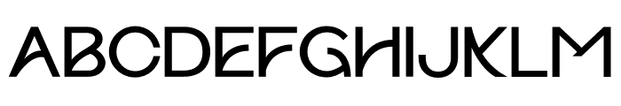 Gebuk Font UPPERCASE