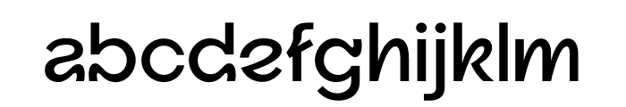 Gebuk Font LOWERCASE