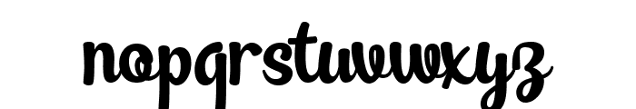 Gechko Font LOWERCASE
