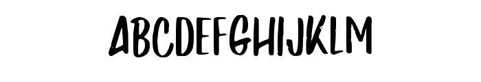 Gedrig Regular Font LOWERCASE