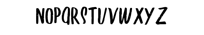 Gedrig Regular Font LOWERCASE