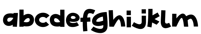 Geduk Rod Font LOWERCASE